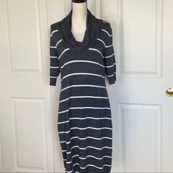 Express Design Studio Cowl Neck Sweater Dress, L - Picture 3 of 15